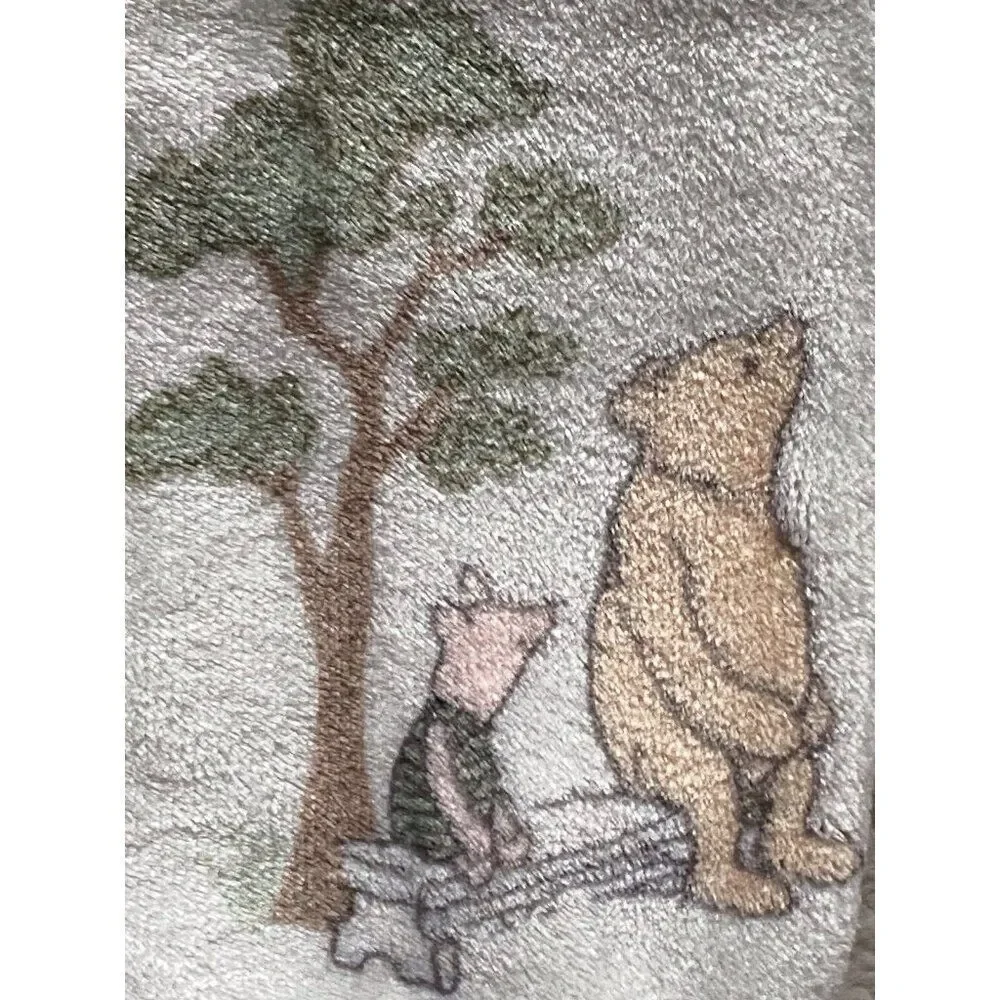 Pooh Bear Collection Winnie The Pooh Piglet Throw Blanket 50” X 70” NEW‎